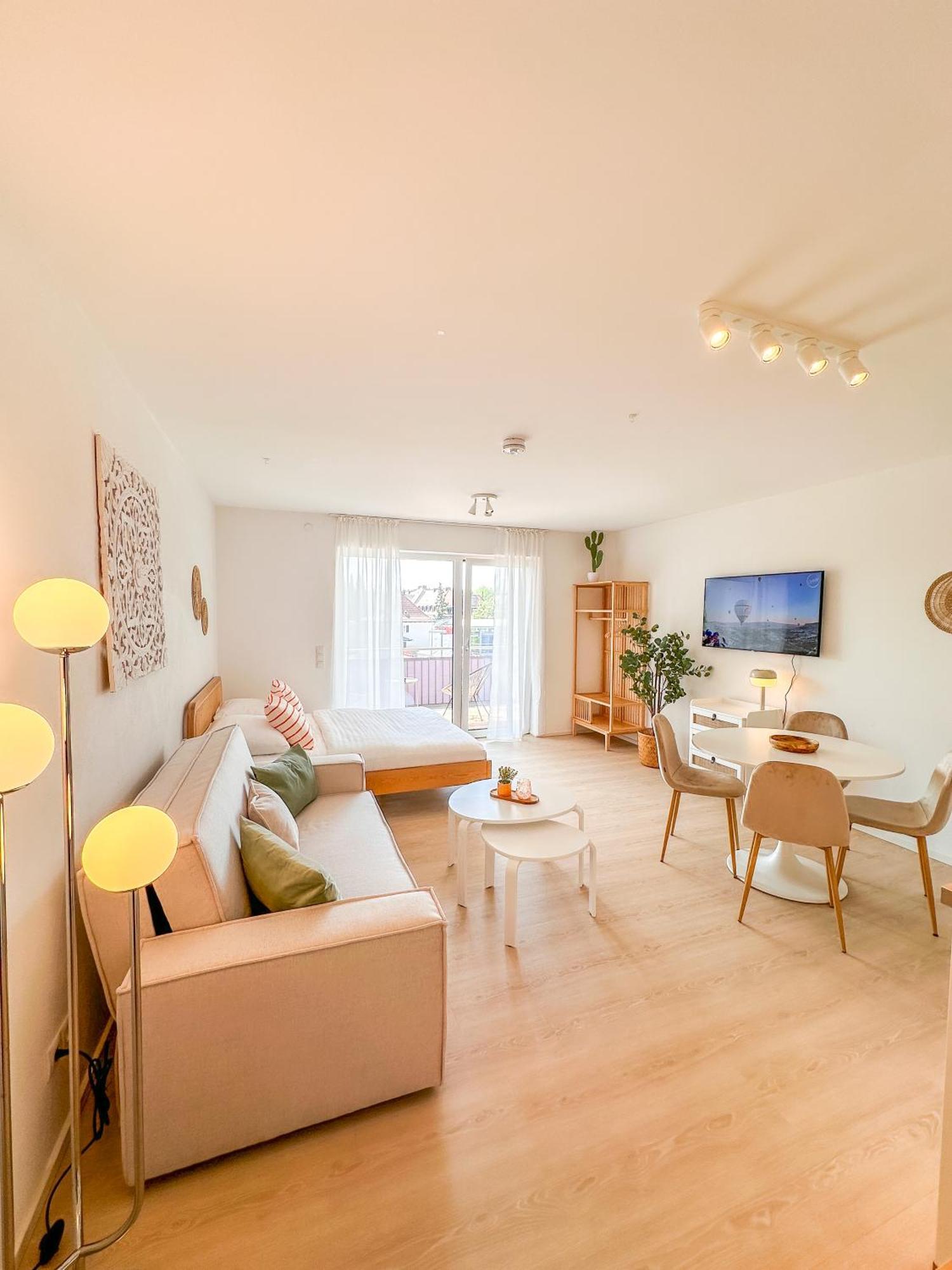 Thesunset Club - Studio II - Kueche - Balkon - Parken Memmingen Exterior photo